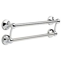 Delta DF703PC 18 Inch Double Towel Assist Bar, Polished Chrome