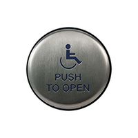 Jamb Switch, Round, 4-3/4in.