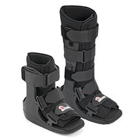 CoreLINE Pneumatic Cam Walker Boot with Plastic Uprights for Sprains and Fractures Men and Women (High - Medium)