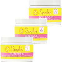 Sparkle Skin Boost Acai Lemonade (3-Pack) Verisol Collagen Peptides Protein Powder Vitamin C Supplement Drink