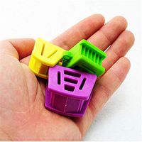 6Pcs Dental Silicone Latex Mouth Prop Bites Block Rubber Opener Retractor (S2, M2, L2)