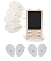 TENS Unit 6 Modes Pain Relief Body Massager Rechargeable Mini Muscle Stimulator Electronic Pulse Massager Beige
