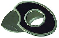 Quality Importers Trading Round Steel and Wood Cigar Cutter