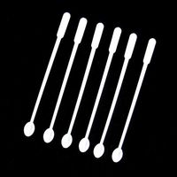 Plastic coffee spoons 5" Lightweight 100 pieces per pack