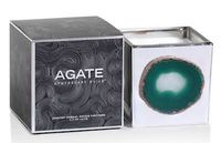 Zodax Thistle Silver Agate 8 oz Scented Jar Candle