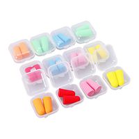 STOBOK Ear Plugs Anti-Noise Low Pressure Foam No Cords Non-Toxic Perfect 12 Boxes for Study Sleeping Working Travel Snoring (Assorted Color)
