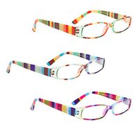 READING GLASSES 3 pack Smaller Readers for Women +2.25