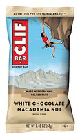 CLIF BAR - Energy Bars - White Chocolate Macadamia Nut Flavor - (2.4 Ounce Protein Bars, 18 Count) (Packaging May Vary)