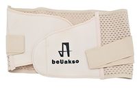 beUakso Waist Back Braces Supports Belt,Adjustable Double Pull Lumbar Supports,Breathable Low Back Pain Relief Lumbar Protector,Abdominal Muscle Waist Trainer Wraps with Removable Steel Spring Stays