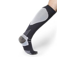 Thermoskin FXT Compression Calf Socks Pair, Black, X-Large, 4.1 Ounce