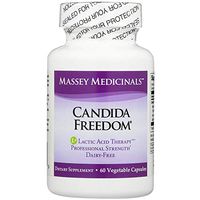 Massey Medicinals - Candida Freedom Yeast Overgrowth Digestive Cleanse - Natural Probiotic to Support Yeast Control & Gut Flora -60 Count