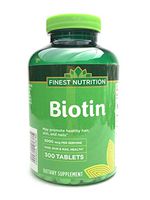 Finest Nutrition Biotin 5,000mcg, 300 Capsules for Hair, Skin, and Nail Health