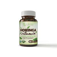 Moringa Vitamin Tablets 100% USDA Organic and Vegan 800mg