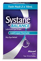 Alcon Systane Balance Lubricant Eye Drop, (Twin Pack) - (2-10mL Bottles)