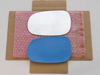 New Replacement Mirror Glass with FULL SIZE ADHESIVE for Volvo C30 C70 S40 S60 S80 V50 V70 Driver Side View Left LH