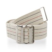 Gait Belt for Seniors and Physical Therapy - 60" x 2" Canvas with Easy Release Metal Buckle - Medical Safety Strap to Lift, Transfer Patients with Fall Risk