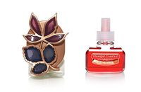 Yankee Candle Leaves Scent-Plug Diffuser Unit with a SUGARED CINNAMON APPLE Home Fragrance Electric Refill