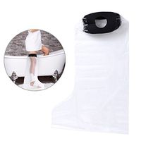 Waterproof Cast Bandage Protector Wound Fracture Foot Leg Knee Cover for Shower Adult Leg with FDA Attestation