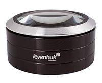 Levenhuk Zeno 900 LED Compact Handheld Magnifier with Glass Lens, LED Light and Case