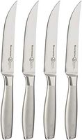 Messermeister Avanta Fine Edge Steak Knife Set, 4-Piece, Stainless Steel