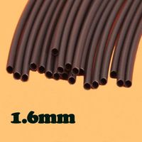 Heat Shrink Tubing 1.6 mm Black Tube Sleeving Kit Pack