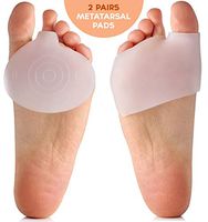 Metatarsal Pads Ball of Foot Cushions Woman Men Mortons Neuroma Callus Metatarsal Foot Pain Relief Bunion Forefoot Cushioning Relief 2 Pairs Set by BeSTreaM