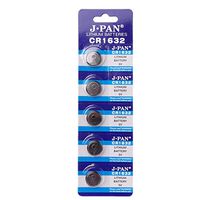 Horenme 5PCS Button Battery CR1632 Lithium Coin Cell Batteries 3V LM1632 BR1632 ECR1632 CR 1632 Electronic Watch Toy Remote
