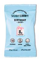 Skinny Jimmy! Birthday Bars - Birthday Cake Mini Protein Bars, Under 100 Calories, 24 Count