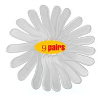 Gel Heel Grips Back Pads 9 Pairs - Silicone Heel Cushion - Shoes Boots High Heels Inserts Insoles Liners for Women and Men