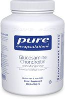 Pure Encapsulations - Glucosamine + Chondroitin with Manganese - Enhanced Cartilage Synthesis and Antioxidant Support - 360 Capsules