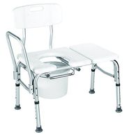 Carex Bathtub Transfer Bench with Opening & Bucket