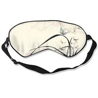 Sleep Mask Premium Quality Beautiful Ink Painting Eye Mask - Lightweight with Adjustable Strap - Blocks The Light Completely - Best for Travel, Insomnia or Quiet Night Sleep