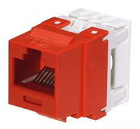 Panduit NK688MRD Category-6 8-Wire Jack Module, Red
