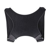 Back Corrector Universal Sitting Posture Anti-Humpback Shoulder Strap Back Correction Belt Pain Relief (Color : Black)