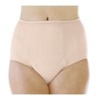 6-Pack Women's Maximum Absorbency Reusable Bladder Control Panties Beige Large (Fits Hip: 41-42")