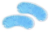 2 Pack Warming or Cooling Silicone Gel Insert for Sleep Masks (Blue)