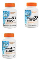 D 3 5000IU, 360 Softgels