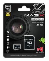 Micro SD Card MAGIX 4K Series Class10 V30 + SD Adapter UP to 100MB/s (128 GB)