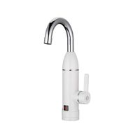 BeesClover Fast Water Heater Tap Kitchen Faucet Instantaneous Temperature Screen Instant Heaters Water Tankless Heating Ceramic White Digital Display