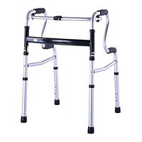JJZXPJ Elderly Walker，Walkers for Seniors Height Adjustable Folding Standard Walkers Aluminum Alloy Walker for The Elderly，Disabled Person