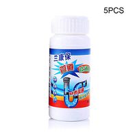 Nicknocks 1/3/5pcs Bathroom Hair Shower Drain Pipe Cleaner Tool Dredge Kitchen Sink Deodorant Detergent