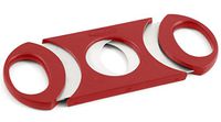 Metro 64 Ring Gauge Cigar Cutter Red & Stainless Steel