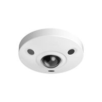 DHTek/Dahua OEM HAC-EBW3802 HD CVI Fisheye Camera, 4K, 8MP, IR Night Vision 49ft, IP67, IK10 for Home Security Surveillance