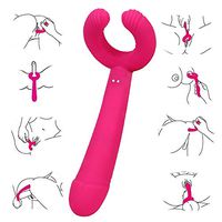 DDORR Clitorial Stimulator with 3 Powerful Motors and 8 Vibration Pattern, Stimulating Toy for Female, USB Rechargeable Waterproof G Spots Masseger for Women