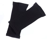 Eforstore 1 pair Women Arm Control Shaper Arm Slimmer Shapewear Short Sleeves Color Black