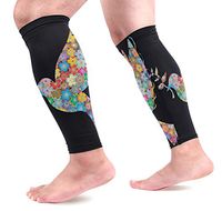 LEVEIS Bird Peace Flower Arm Sleeves UV Protection for Men Women Sunblock Protective Gloves Running Golf Cycling Driving Long Arm Cover 1 Pair