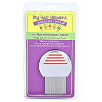 Lice Treatment Comb Stainless Steel Effectively Removes Louse and Nits with Head Lice