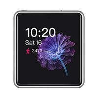 FiiO M5 AK4377 32bit /384kHz DAC chip Hi-Res Bluetooth Touch Screen MP3 Music Player with aptX/aptX HD/LDAC, USB Audio/DAC,Supports Calls and Sound Recordings(Silver)