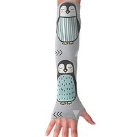 Penguins With Sweater Geometric UV Protection, Compression & Cooling Arm Sleeves For Cycling/Golf/Basketball/ Other Sports