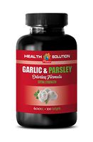 antioxidant Supplement for Women - Garlic & Parsley 600MG - ODORLESS Formula - Garlic and Parsley softgels - 1 Bottle 100 Softgels